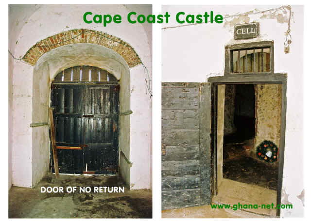 door of no return, cape coast, castle, slave trade, trans Atlantic, slaves, gold coast, ghana, british, ashante, wars, fante, coast, gold,